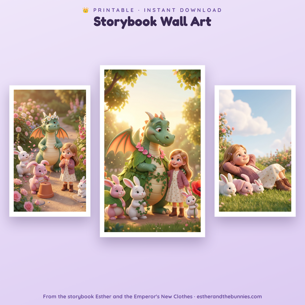 Emperor’s New Clothes Wall Art
